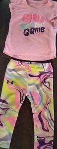 2t girls under armour outfit